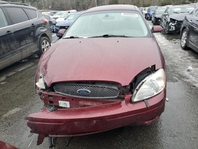 1FAFP53U14G102041 - 2004 FORD TAURUS SE MAROON photo 5