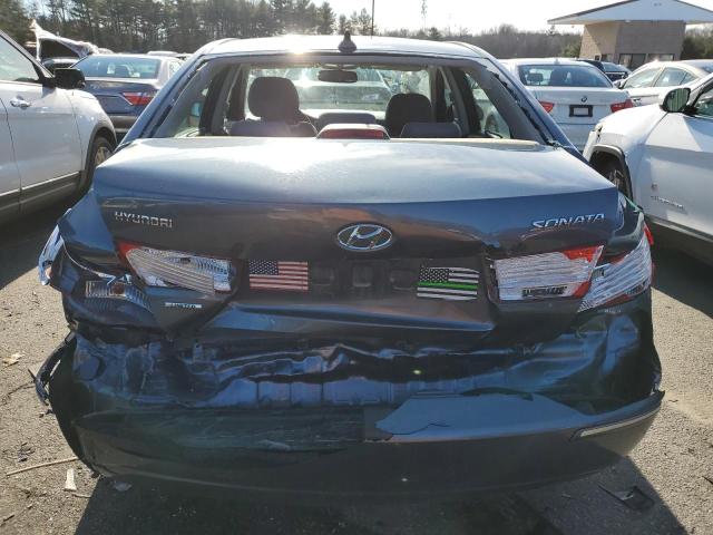 5NPEU46C09H489759 - 2009 HYUNDAI SONATA SE BLUE photo 6