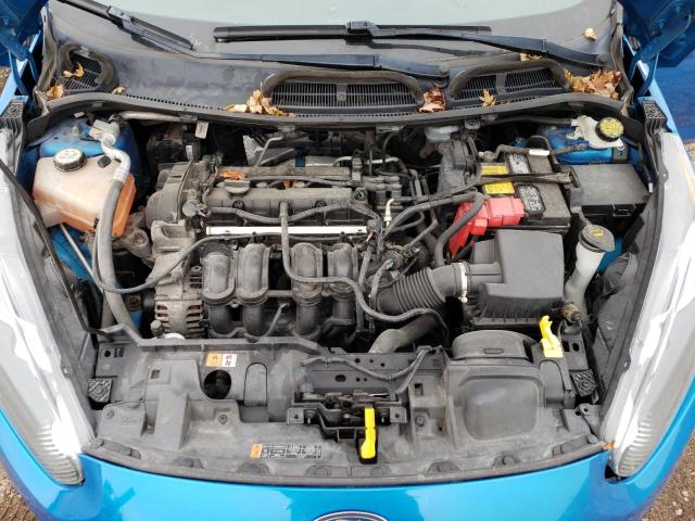 3FADP4BJ1EM123231 - 2014 FORD FIESTA SE BLUE photo 11