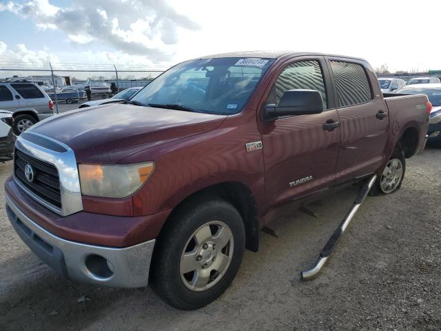 5TFEV54108X061214 - 2008 TOYOTA TUNDRA CREWMAX RED photo 1