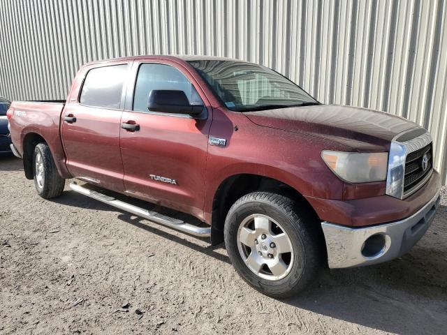 5TFEV54108X061214 - 2008 TOYOTA TUNDRA CREWMAX RED photo 4