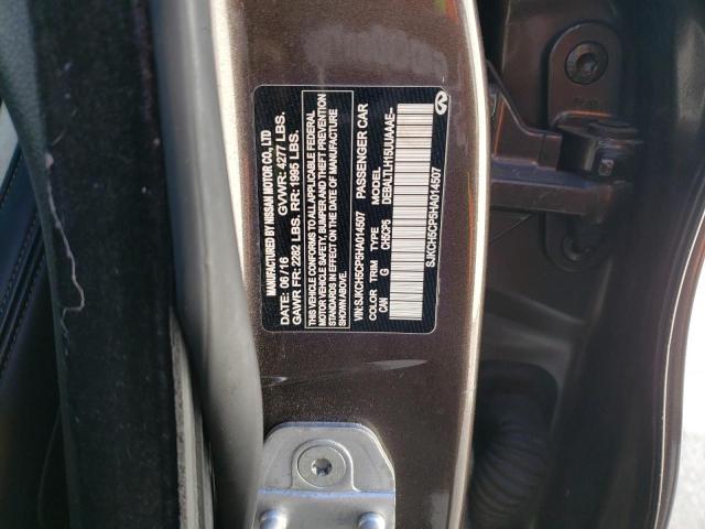 SJKCH5CP5HA014507 - 2017 INFINITI QX30 BASE Braun Foto 13