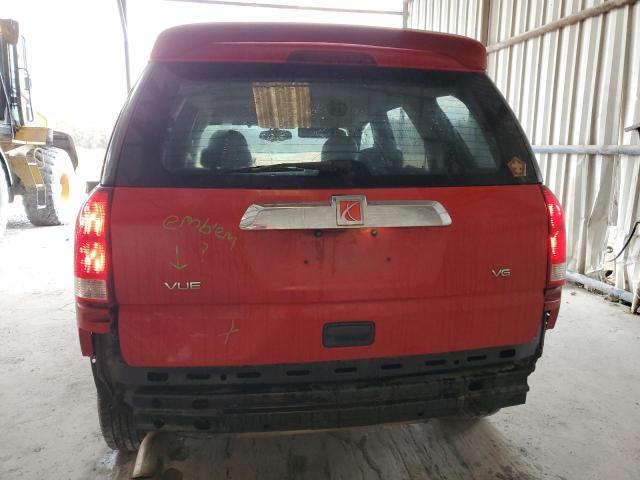 5GZCZ53436S808790 - 2006 SATURN VUE RED photo 6