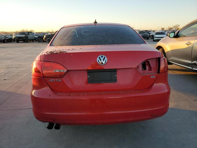 3VWD07AJ7EM402486 - 2014 VOLKSWAGEN JETTA SE RED photo 6