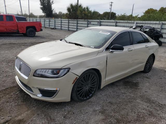 3LN6L5E90JR600200 - 2018 LINCOLN MKZ RESERVE კრემისფერი ფოტო 1