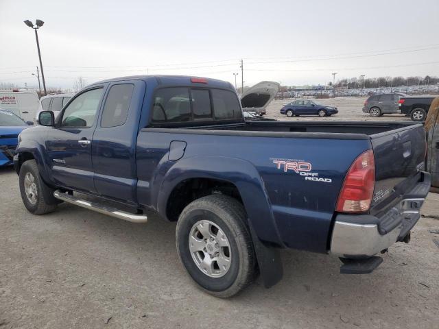 5TETU62N15Z037286 - 2005 TOYOTA TACOMA PRERUNNER ACCESS CAB BLUE photo 2