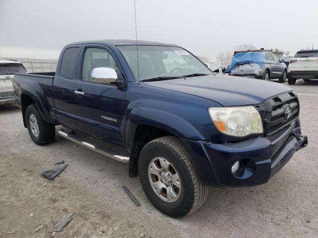 5TETU62N15Z037286 - 2005 TOYOTA TACOMA PRERUNNER ACCESS CAB BLUE photo 4