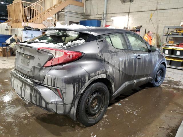 JTNKHMBX0K1050814 - 2019 TOYOTA C-HR XLE CHARCOAL photo 3