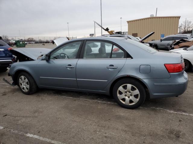 5NPET46C69H536747 - 2009 HYUNDAI SONATA GLS BLUE photo 2