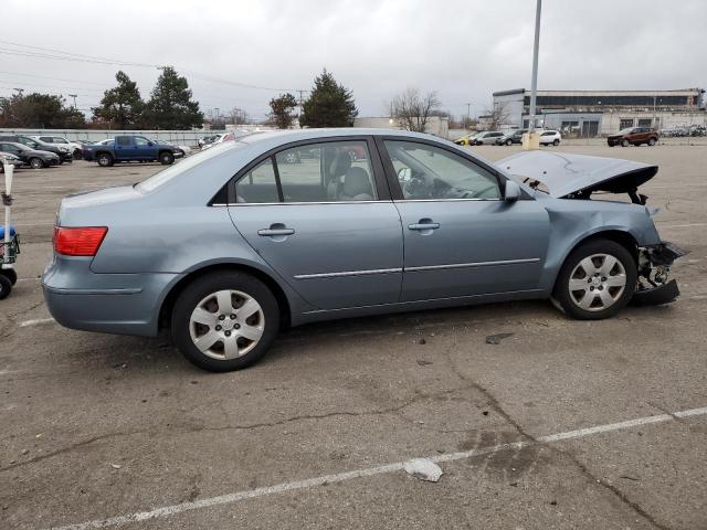 5NPET46C69H536747 - 2009 HYUNDAI SONATA GLS BLUE photo 3