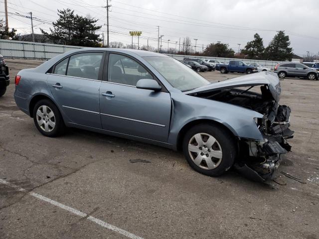 5NPET46C69H536747 - 2009 HYUNDAI SONATA GLS BLUE photo 4