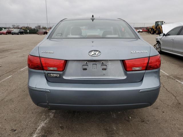 5NPET46C69H536747 - 2009 HYUNDAI SONATA GLS BLUE photo 6