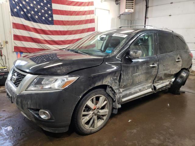 5N1AR2MM8FC660115 - 2015 NISSAN PATHFINDER S BLACK photo 1
