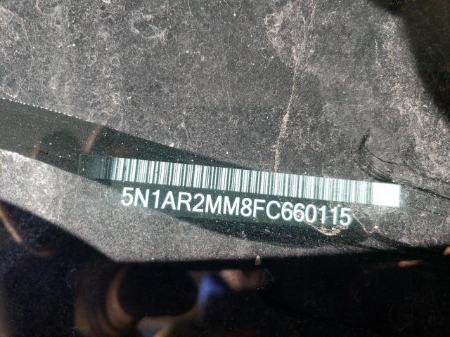 5N1AR2MM8FC660115 - 2015 NISSAN PATHFINDER S BLACK photo 13