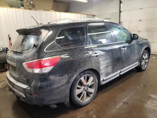 5N1AR2MM8FC660115 - 2015 NISSAN PATHFINDER S BLACK photo 3