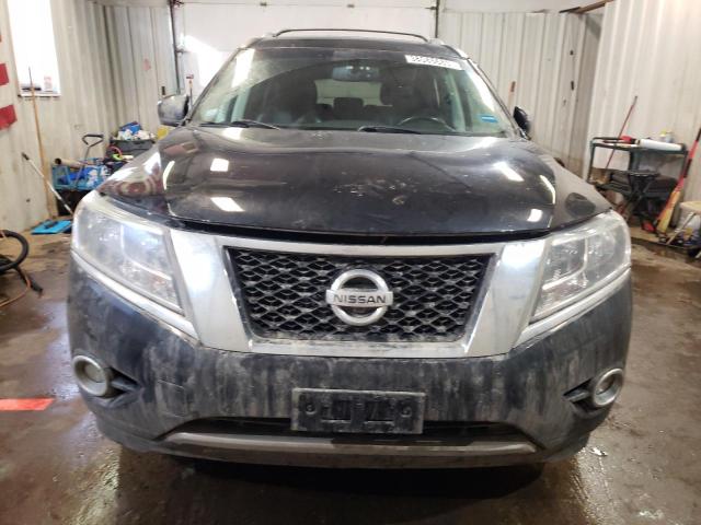 5N1AR2MM8FC660115 - 2015 NISSAN PATHFINDER S BLACK photo 5