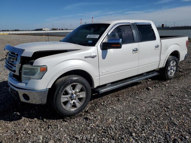 1FTFW1CT4DKE02988 - 2013 FORD F150 SUPERCREW WHITE photo 1