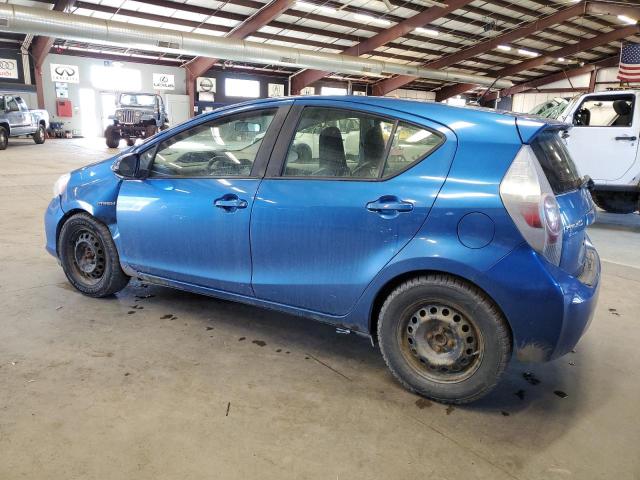 JTDKDTB36E1566588 - 2014 TOYOTA PRIUS C BLUE photo 2