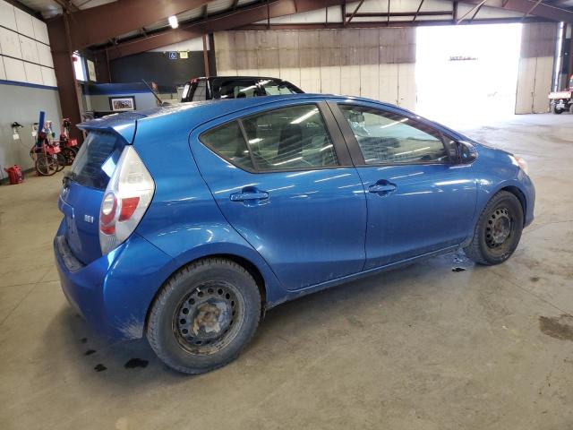 JTDKDTB36E1566588 - 2014 TOYOTA PRIUS C BLUE photo 3