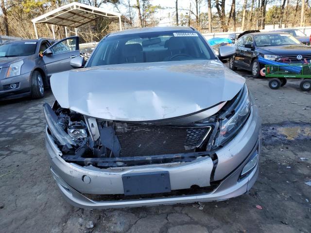 KNAGM4A73E5497445 - 2014 KIA OPTIMA LX SILVER photo 5