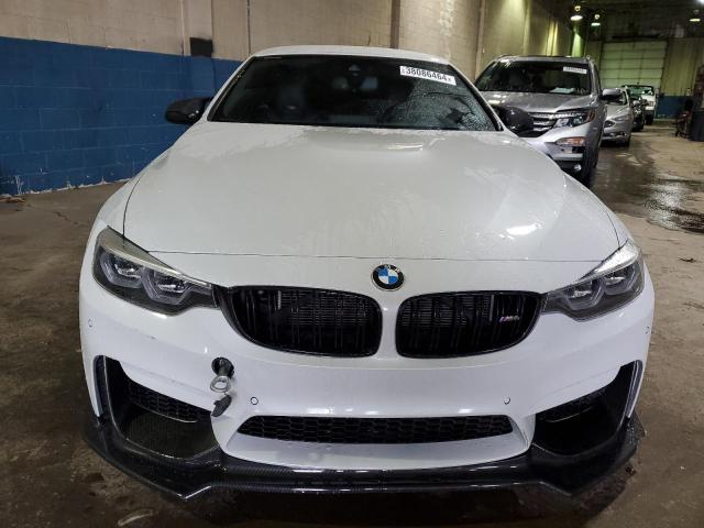 WBS4Z9C53JED22070 - 2018 BMW M4 WHITE photo 5