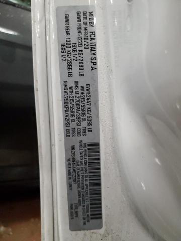 ZFBHRFAB4M6T22187 - 2021 RAM PROMASTER თეთრი ფოტო 14