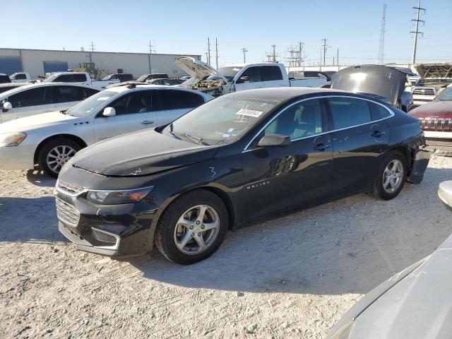 1G1ZB5ST0JF264493 - 2018 CHEVROLET MALIBU LS BLACK photo 1