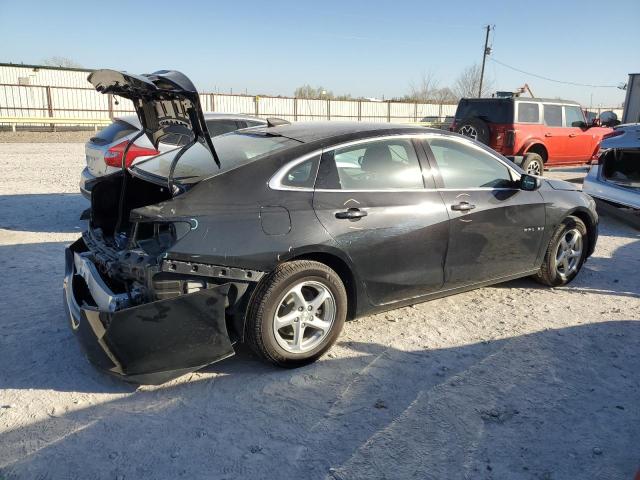 1G1ZB5ST0JF264493 - 2018 CHEVROLET MALIBU LS BLACK photo 3