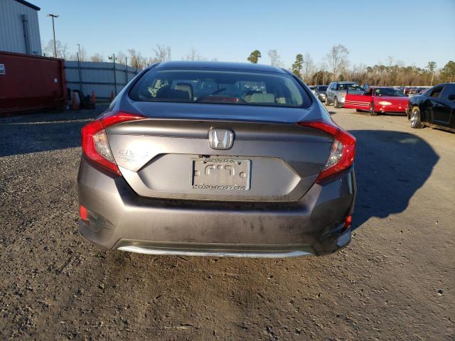 2HGFC2F65MH528015 - 2021 HONDA CIVIC LX GRAY photo 6