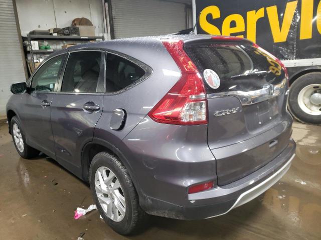 5J6RM4H58GL121686 - 2016 HONDA CR-V EX GRAY photo 2