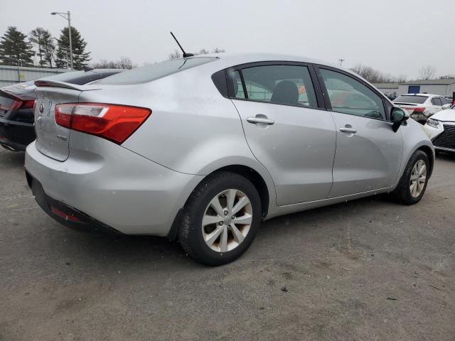 KNADN4A36D6158152 - 2013 KIA RIO EX SILVER photo 3