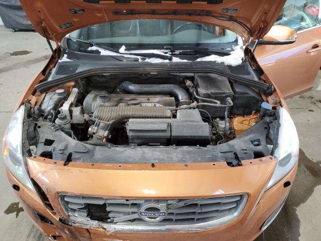 YV1622FS0C2025637 - 2012 VOLVO S60 T5 ORANGE photo 11