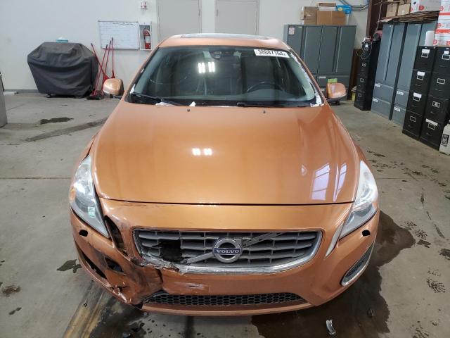 YV1622FS0C2025637 - 2012 VOLVO S60 T5 ORANGE photo 5