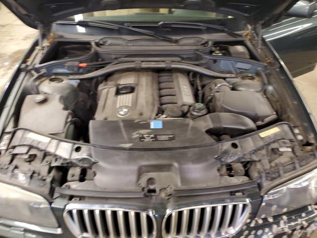 WBXPC93457WJ00906 - 2007 BMW X3 3.0SI GRAY photo 11