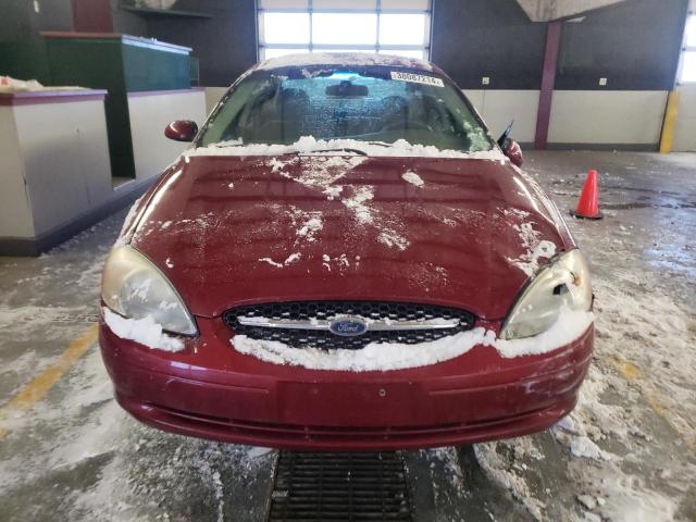 1FAFP55263G142528 - 2003 FORD TAURUS SES BURGUNDY photo 5