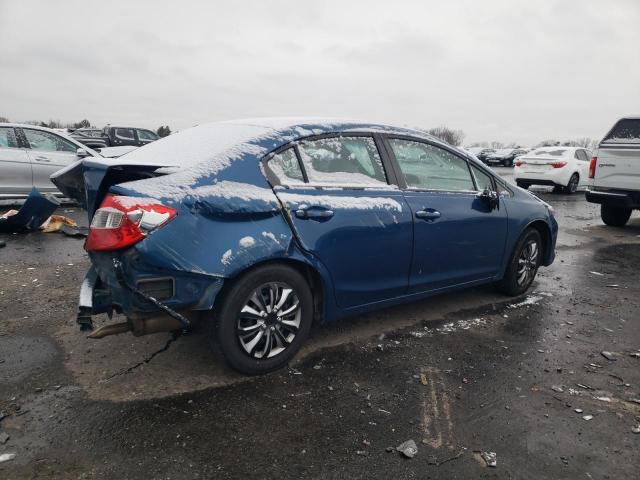 2HGFB2F56CH531868 - 2012 HONDA CIVIC LX BLUE photo 3