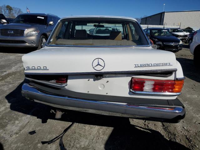 WDBAB33AXEA087944 - 1984 MERCEDES-BENZ 300 DT WHITE photo 6