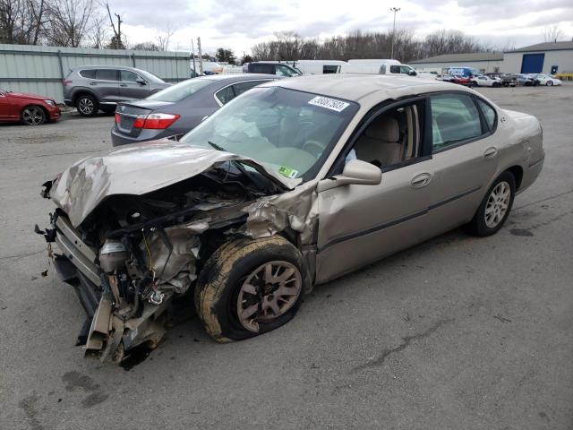 2G1WF52E719164800 - 2001 CHEVROLET IMPALA TAN photo 1