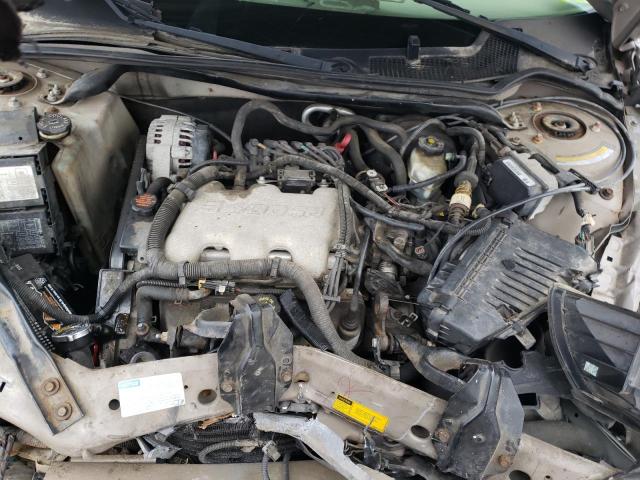 2G1WF52E719164800 - 2001 CHEVROLET IMPALA TAN photo 11