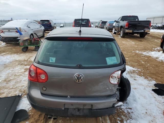 WVWBR71K07W054266 - 2007 VOLKSWAGEN RABBIT GRAY photo 6