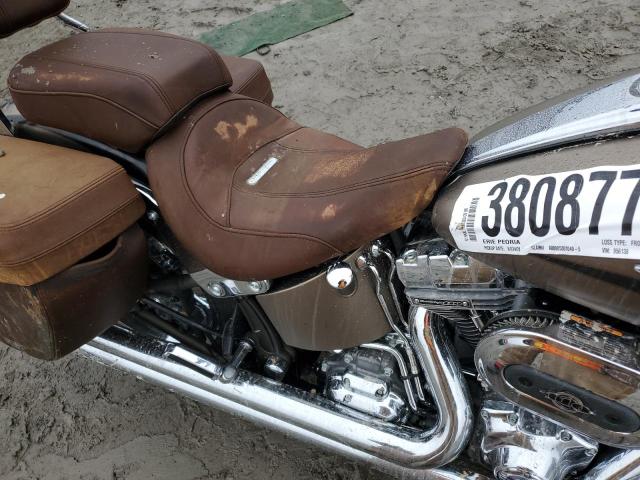 1HD1PY915CB956138 - 2012 HARLEY-DAVIDSON FLSTSE3 CVO SOFTAIL CONVERTIBLE TAN photo 5