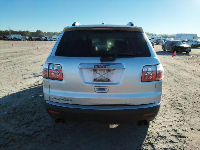 1GKKRRED6CJ420489 - 2012 GMC ACADIA SLT-1 SILVER photo 6