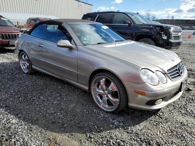 WDBTK76G34T028365 - 2004 MERCEDES-BENZ CLK 55 AMG SILVER photo 4