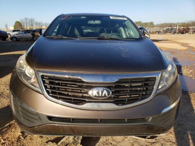 KNDPB3A2XD7376941 - 2013 KIA SPORTAGE BASE GRAY photo 5