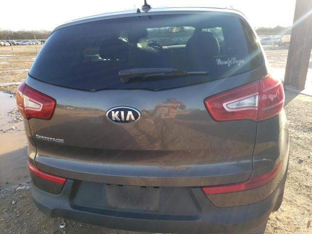 KNDPB3A2XD7376941 - 2013 KIA SPORTAGE BASE GRAY photo 6