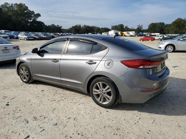 KMHD84LFXHU176362 - 2017 HYUNDAI ELANTRA SE GRAY photo 2