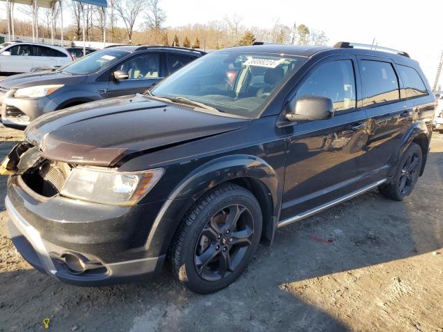 3C4PDCGG8JT428863 - 2018 DODGE JOURNEY CROSSROAD BLACK photo 1