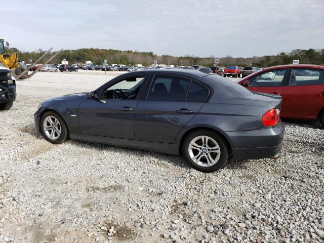 WBAVA37568NL47642 - 2008 BMW 328 I GRAY photo 2