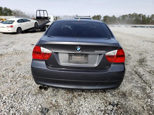 WBAVA37568NL47642 - 2008 BMW 328 I GRAY photo 6