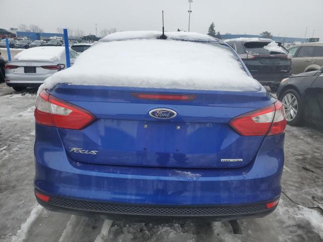 1FAHP3E27CL465250 - 2012 FORD FOCUS S BLUE photo 6